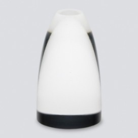 <strong>Flame Polished Cast Acrylic Lens </strong><br /><p>Military application requires high degree of consistant finish for light lens</p><p>Combination of machined finish with flame polish and buffing</p>