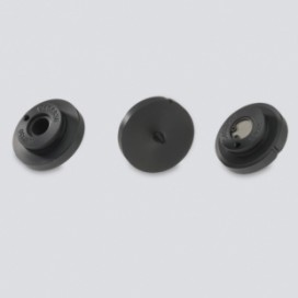 <strong>Ultem Plastic Assembly </strong><br /><p>ESD Ultem component requires consistent black color for optical recognition.</p><p>Turning tool testing plus tool maintenance schedule maintains black ESD color for optical readers</p>