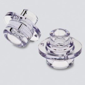 的<strong>聚碳酸酯加工部分</强> <br /> <P>聚碳酸酯的样品加工部分</ P>