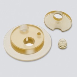 的<strong>聚砜加工</强> <br /> <P>聚砜加工零件照片</ P>