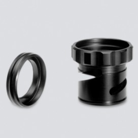 <strong>Black Ultem machtem Component > /strong><br /><p>外科医生的光具有紧密公差螺旋，用于光跟踪和聚焦。>黑色零件在轧机车床上已车削完成。整条曲线的螺旋轮廓满足+/- .001公差